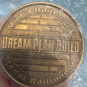 Dream Plan Build Video Series Gold Model Railroader Coin